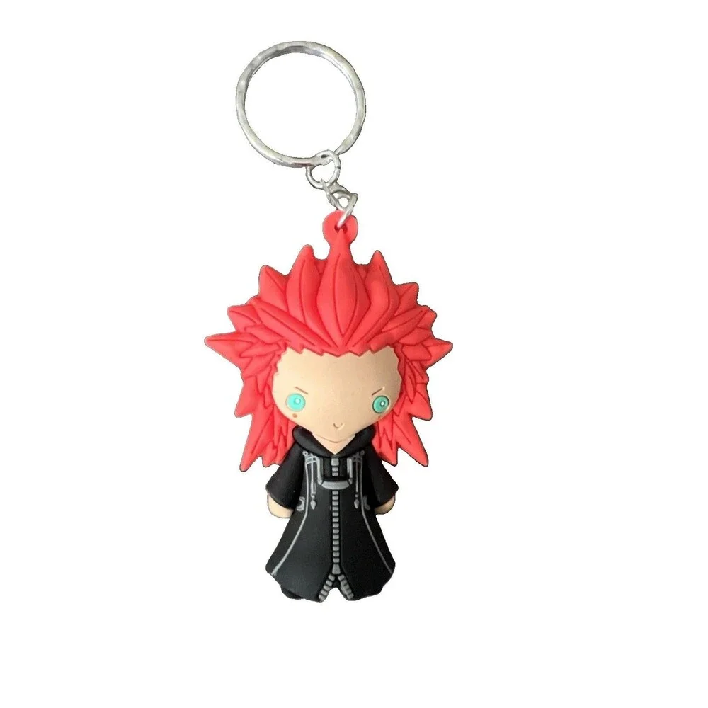 AXEL KEYCHAIN Kingdom Hearts 3D Figural Series 1 Disney NWOT
